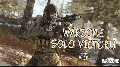 Solo Victory 3 · Cod Warzone Live Youtube