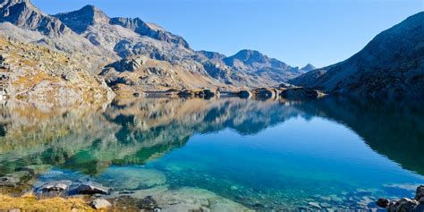 Lacs Isère Randonnées Lac De Montagne Destination Belledonne