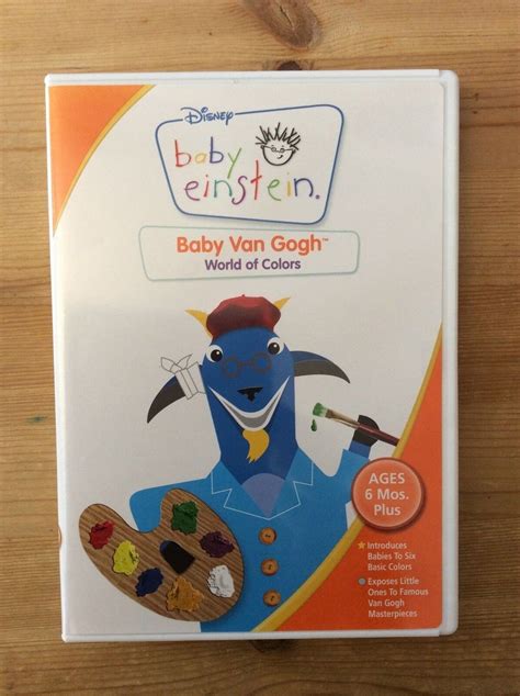 Disney Baby Einstein Baby Van Gogh World Of Colors Dvd New And Sealed