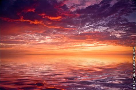 High Resolution Sea Sunset Landscape Royalty Free Images Background 3d