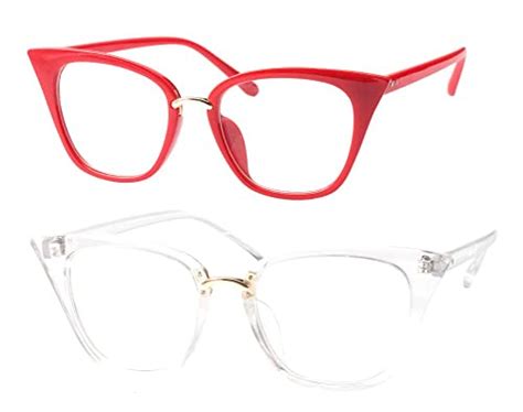 Soolala Womens Quality Readers Stylish Oversized Cat Eye Custom Reading Glasses Redtrans 0x