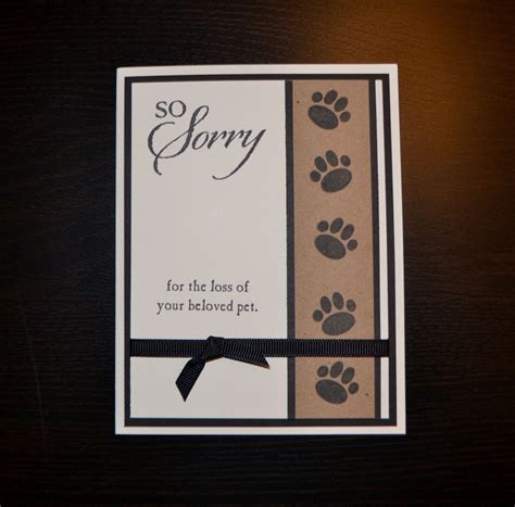 Sympathy Card For Loss Of Pet Pets Animals Us