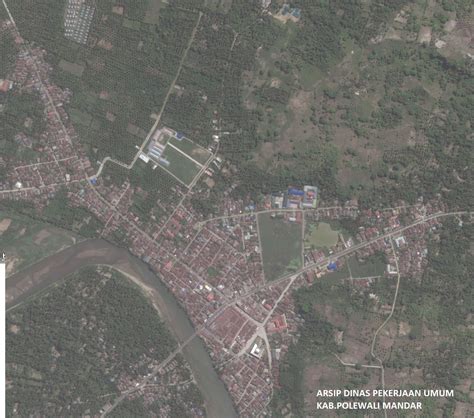Dinas Pekerjaan Umum Kab Polewali Mandar Peta Dalam Kota Tinambung