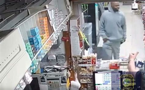 Video Watch Armed Robbery At Stratford Gas Station
