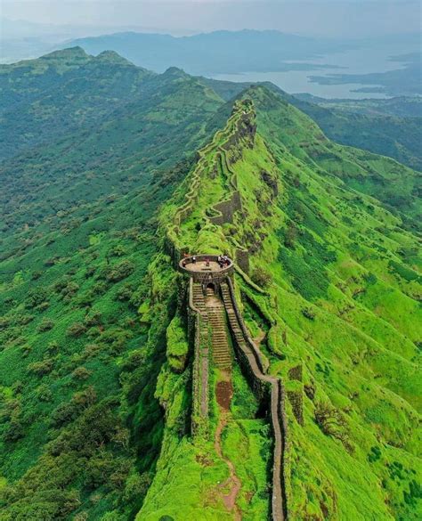 Rajgad Fort Literal Meaning Ruling Fort Is A Hill Fort Situated In