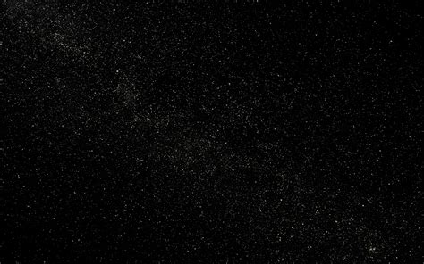 Black Star Space Wallpaper 4k