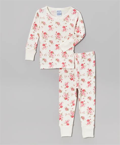 Loving This Pink Flower Pajama Set Infant Toddler And Girls On Zulily
