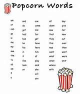 Popcorn Words