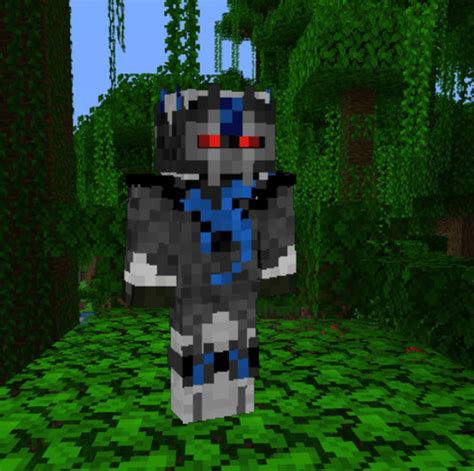 New Dragon Knight Minecraft Skin In Blue Shadencraft