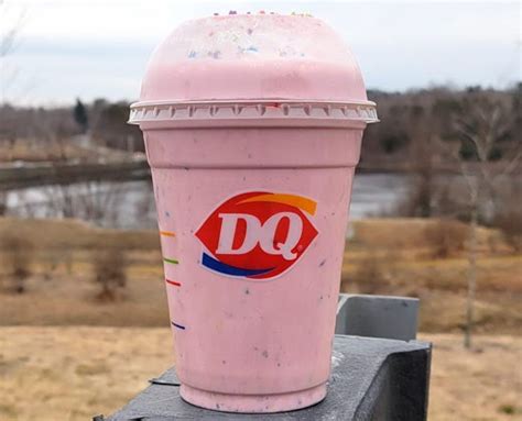 On Second Scoop Ice Cream Reviews DQ Under The Rainbow Shake