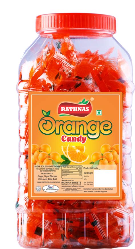 Orange Candy Rathna Sweets