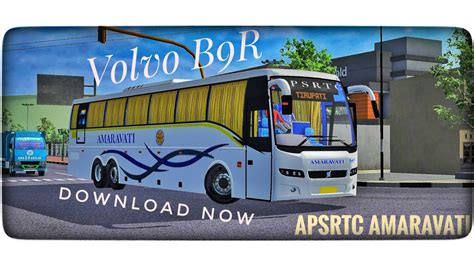 Apsrtc Amaravati Livery For Volvo B9r Bus Mod Ibs Gaming Youtube