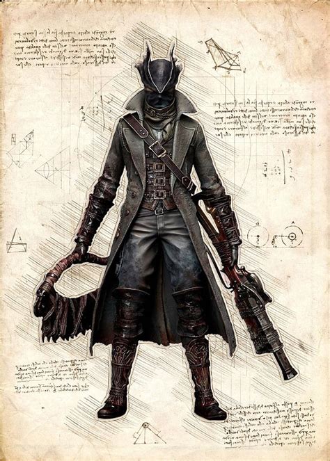 Hunter Bloodborne Artwork 5 Digital Art By Big Mart Pixels