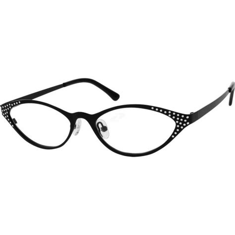 black cat eye glasses 798721 zenni optical eyeglasses eyeglasses frames for women