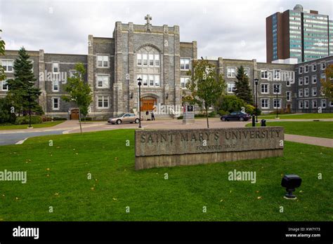 Saint Marys University In Halifax Nova Scotia Stock Photo Alamy