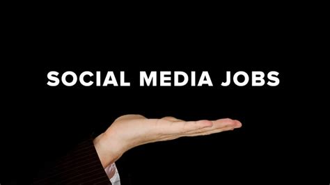 Social Media Jobs Week 1 March 2018