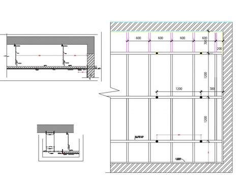 Gypsum ceiling design interior ceiling design residential interior design stairs architecture architecture drawings architecture details autocad dwg drawing of a g+2 storey hospital designed in plot size (34'x90') showing its layout plan, electrical plan, plumbing plan, structural detail, building. Gypsum ceiling detail dwg file - Cadbull