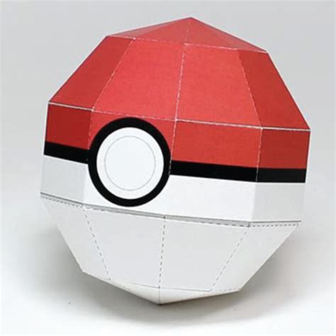 Pokemon Papercraft Ball