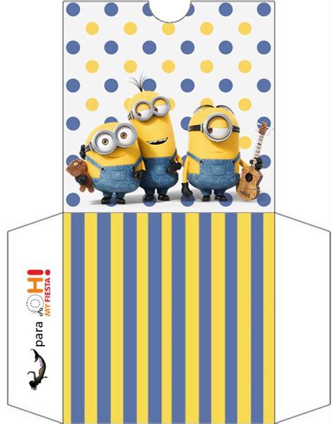 Oh My Fiesta In English Minions The Movie Free Printable Candy Bar