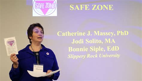 Creating A Safe Zone Slippery Rock University
