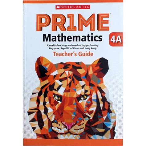 Prime Mathematics Teachers Guide 4a 9789810744427