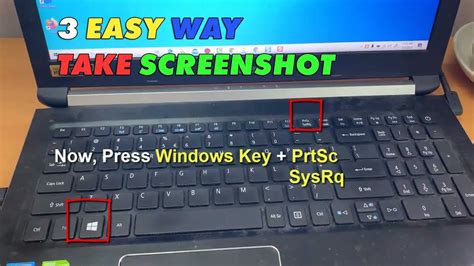 3 Easy Way Take A Screenshot On A Laptop Windows 1087 Youtube