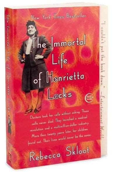 The Immortal Life Of Henrietta Lacks By Rebecca Skloot Paperback Barnes And Noble®