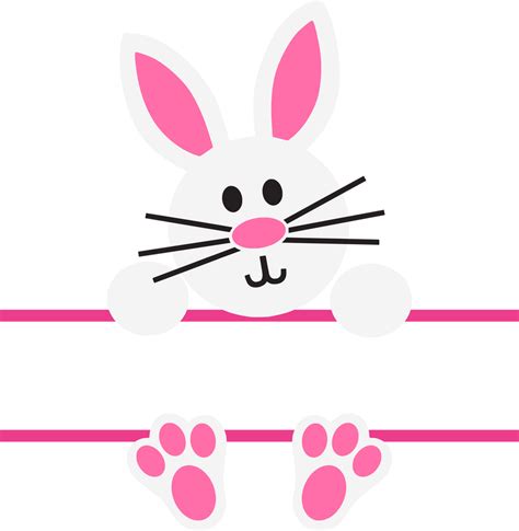 Split Bunny Free Download Svg In 2021 Bunny Svg Easter Svg Bunny Images