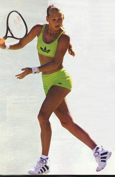 The international tennis federation website uses cookies. Tennis Players Of 2011: Anna Kournikova Playing Tennis