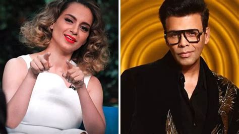 all the controversial comments made by kangana ranaut on koffee with karan that had created a