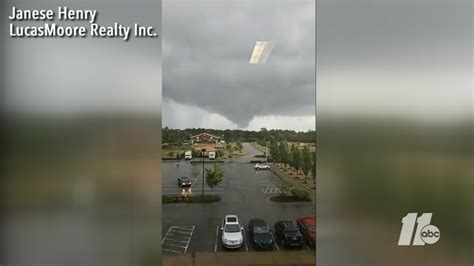 Possible Tornado Caught On Camera Touching Down In Fayetteville Abc11