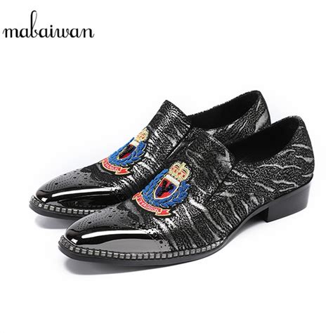Mabaiwan 2018 New Fashion Top Quality Leather Espadrilles Men Dress