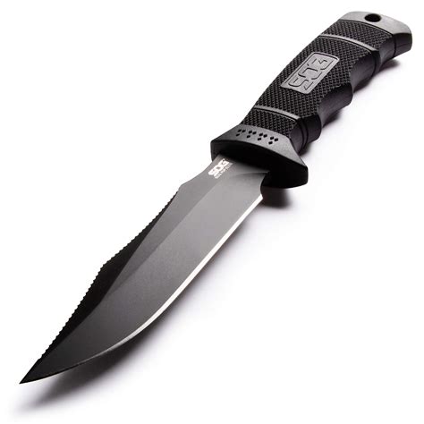 Buy Sog Fixed Blade Knives With Sheath Seal Pup Elite Survival