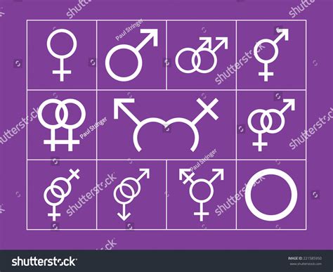 Illustrations Male Female Sex Symbol Isolated Vector De Stock Libre