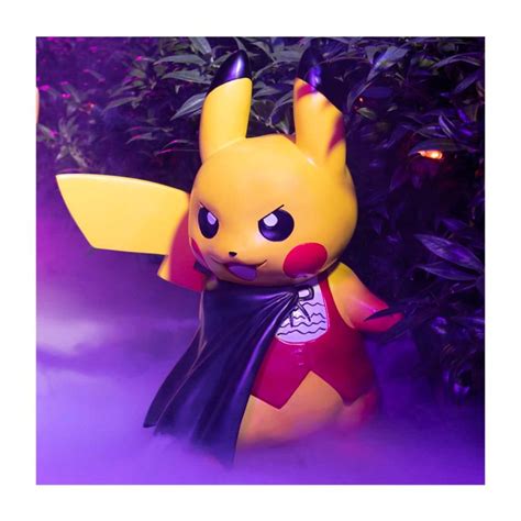 ポケモンセンターオリジナル 不気味な ピカチュウ ハロウィン パーティ オーナメント 大きい 置物 Pokemon Sweet