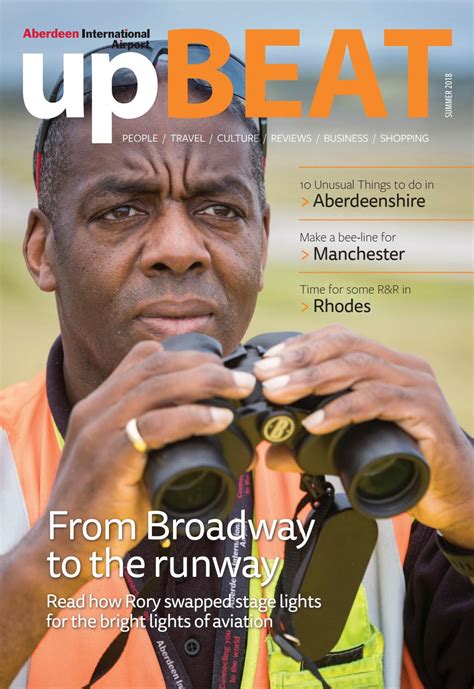 Aberdeen International Airport Upbeat Magazine Spring 2015 Issue By