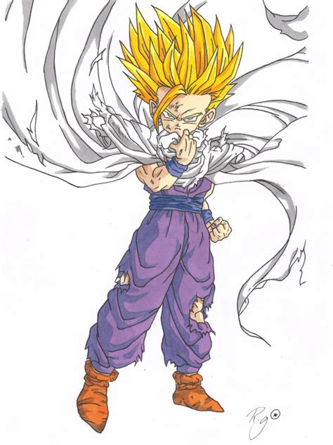 The show dragon ball z is currently playing on channels such as. Super Saiyan 2 Gohan by Rubikins on DeviantArt