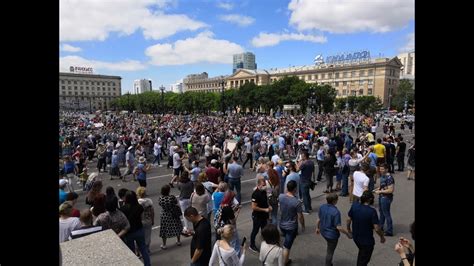 Хабаровские протесты СИФургал и банщик неотъемлемая часть федеральной новостной повестки