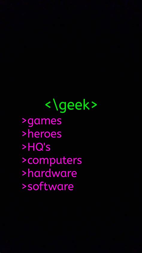 Geek Dark Funny Good Hacker Nerd Programmation Hd Phone