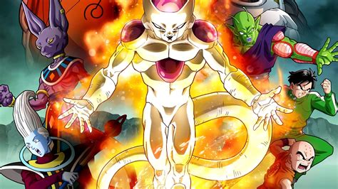 Resurrection 'f' (ドラゴンボールzゼッド 復ふっ活かつの「fエフ」, doragon bōru zetto fukkatsu no efu) is the nineteenth dragon ball movie and the fifteenth under the dragon ball z branding, released in theaters in japan on april 18, 2015 in both 2d and 3d formats. Dragon Ball Z: Resurrection 'F' (2015) - Backdrops — The Movie Database (TMDb)