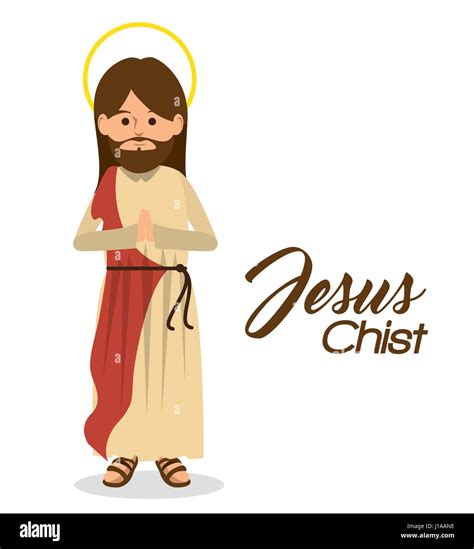 Jesus Christ Religious Character Stock Vector Image And Art Alamy