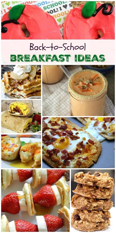 Back To School Breakfast Ideas