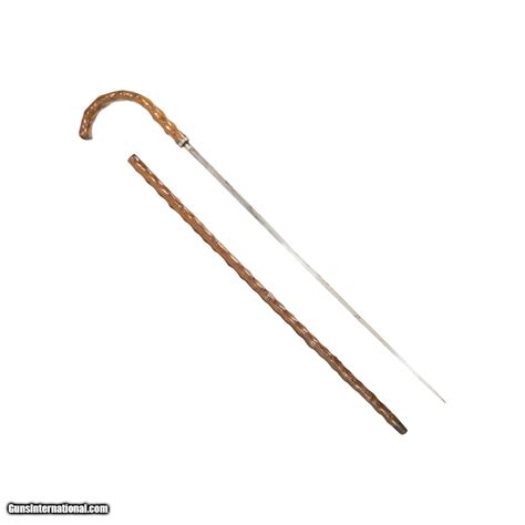 S Sword Cane For Sale