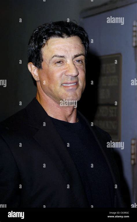 Actor Sylvester Stallone Poses For Photographers At The Launch Of The