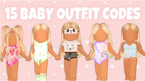 Baby Outfits And Codes For Bloxburg Siimplydiiana Youtube