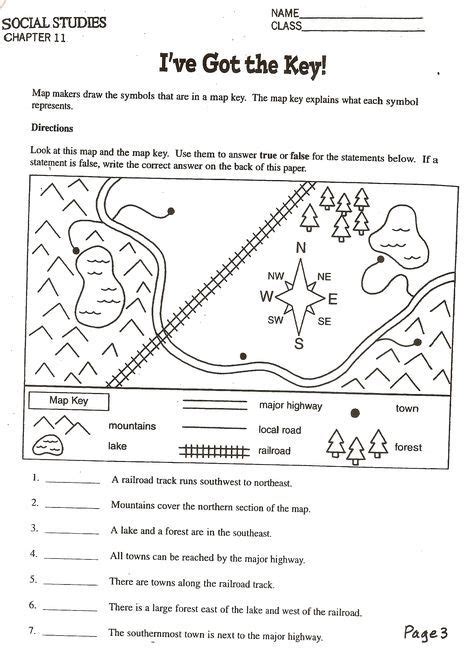 President george washington worksheet for students.pdf printable test. Free Printable Grid Map Worksheets | Ive Got The Key - Map Reading | Social studies worksheets ...