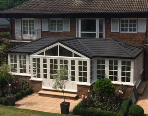 T Shaped Style Conservatory Roof Guardian Warmroof Ltd