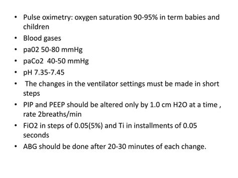 Mechanical Ventilation In Neonates By Dr Naved Akhter Ppt
