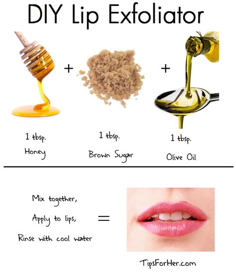 Diy Lip Exfoliator Lip Exfoliator Lip Scrub Diy Diy Lips