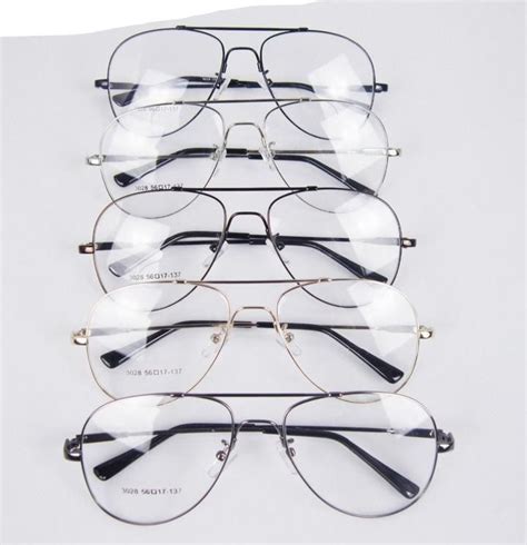 memory titanium flexible full flex large size aviator optical eyeglass novahe optical frames